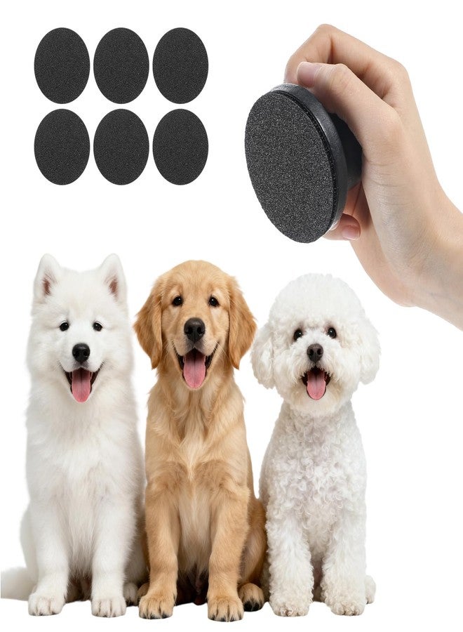 ADLABLD Dog Nail File with 6Pcs Replaceable Filing Disc, Dog Scratch Board for Safe and Easy Nail Care, Dogs Nails Scratch Board Ensures Smooth and Healthy Nails for Dogs and Cats - Image 1